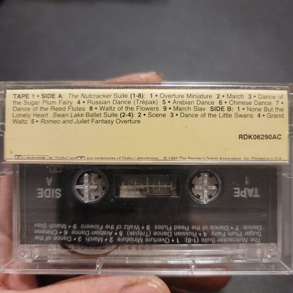 Peter Ilyich Tchaikovsky Favorites From The Classics (Cassette Tape) - Picture 2 of 4